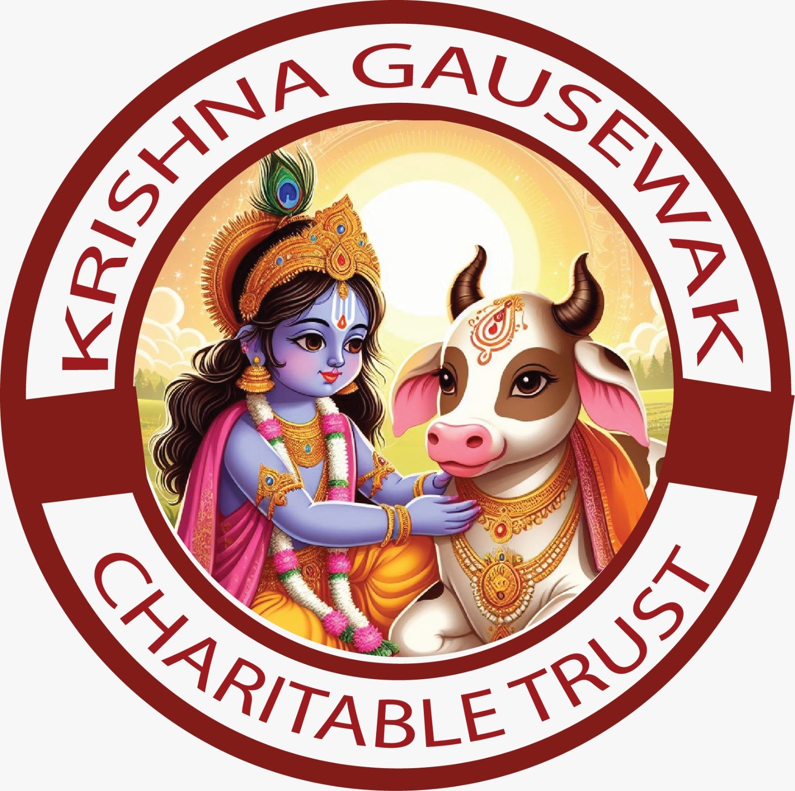 Logo of Krishna Gau Sewak Charitable Trust